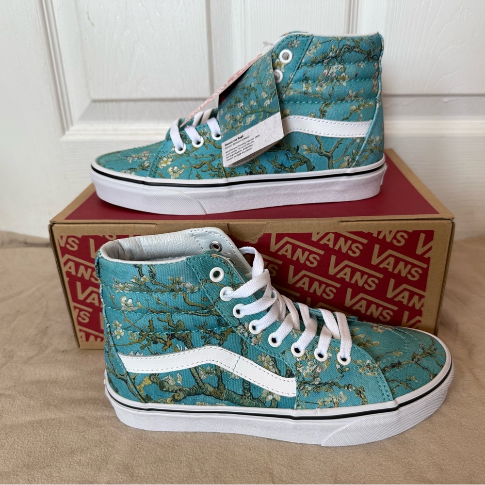 Van Gogh Almond Blossom Sk8-Hi Vans